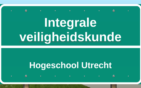 integrale veiligheidskunde